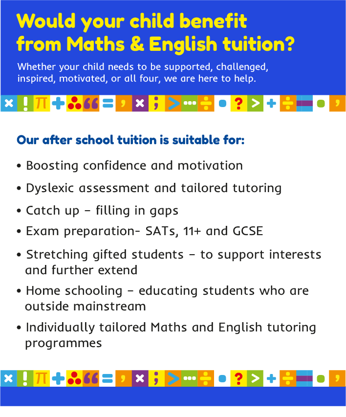 An Image Displaying A List Of Maths And English Tutoring Services The Tuition Centre Provides